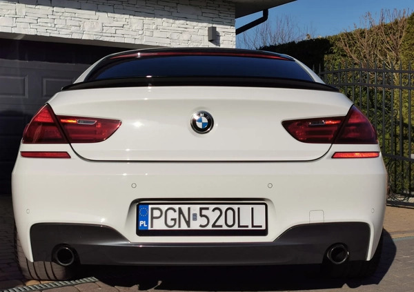 BMW Seria 6 cena 139000 przebieg: 105000, rok produkcji 2014 z Gniezno małe 466